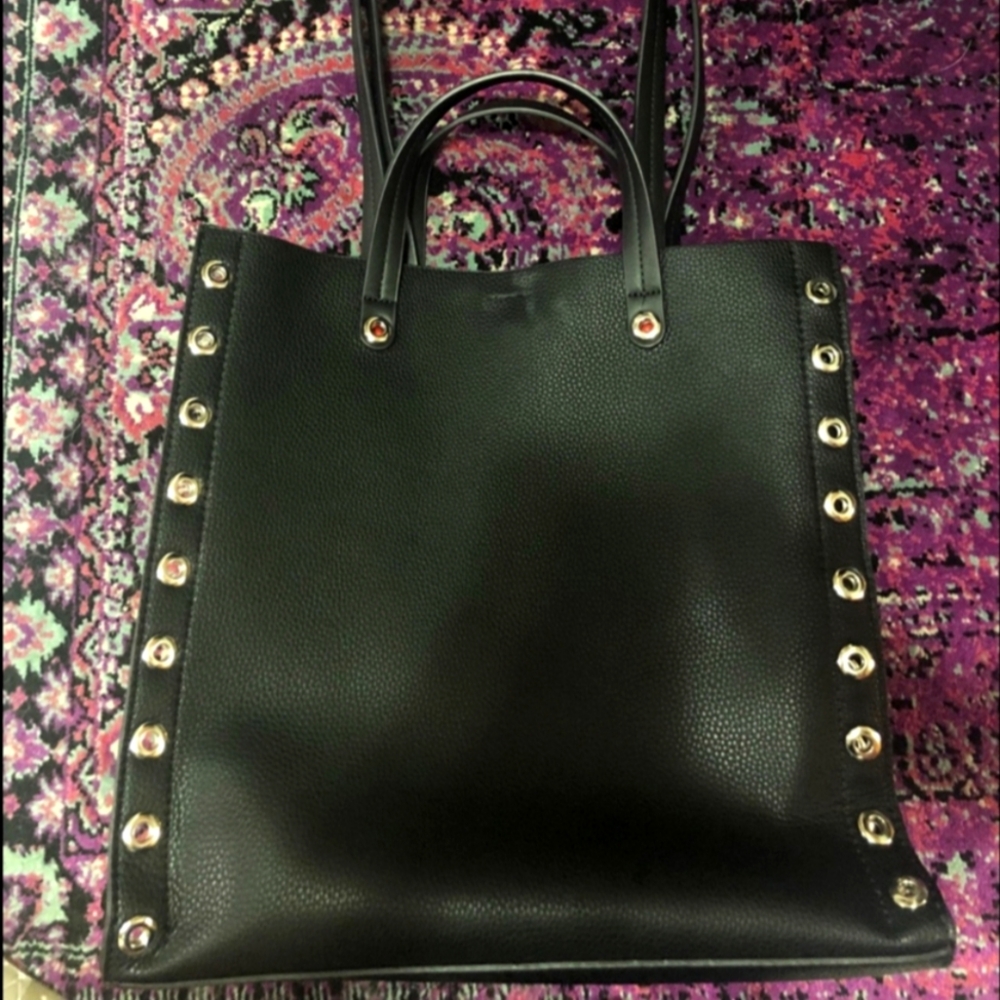 Zara Black Tote Bag